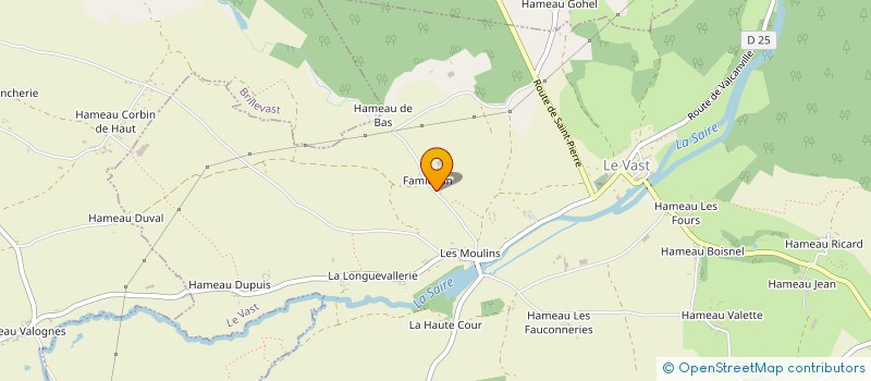 localisation de l'entreprise MADAME MANUELLA GRIFFON  LE VAST