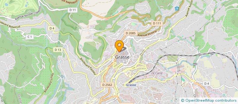 localisation de l'entreprise MADAME MANUELLA GUERRE  GRASSE