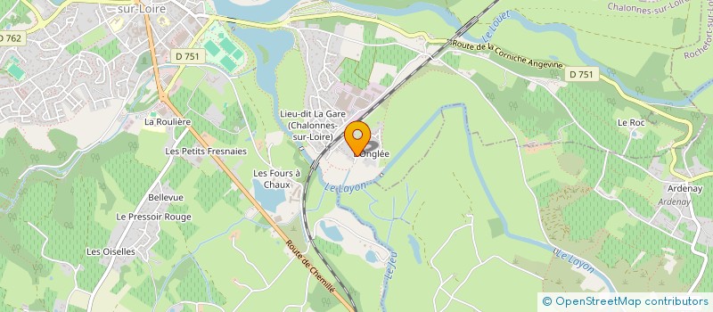 localisation de l'entreprise MADAME MANUELLA GUYON  MAUGES-SUR-LOIRE