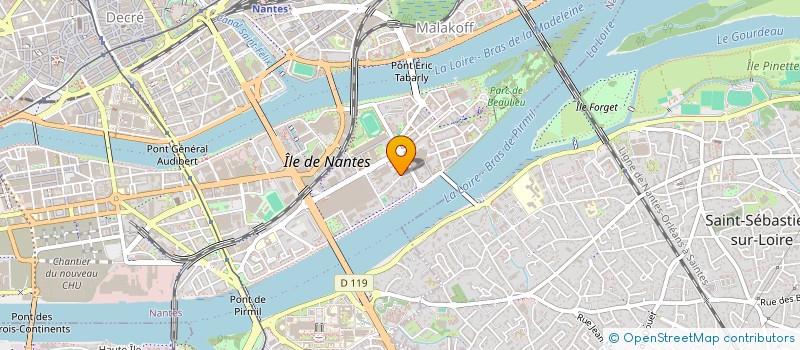 localisation de l'entreprise MADAME MANUELLA HAAS à NANTES