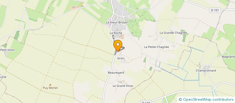 localisation de l'entreprise MADAME MANUELLA HERVE  BRULAIN