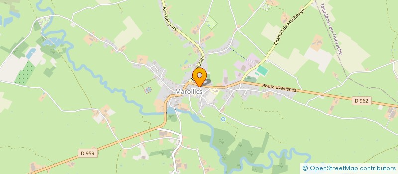 localisation de l'entreprise MADAME MANUELLA LARCHEVEQUE  MAROILLES