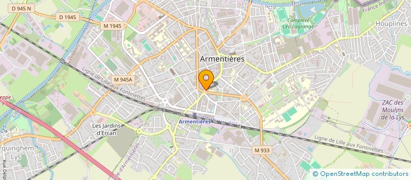 localisation de l'entreprise MADAME MANUELLA LARD  ARMENTIERES