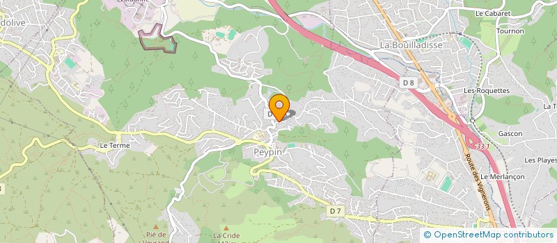 localisation de l'entreprise MADAME MANUELLA LEVEL  PEYPIN