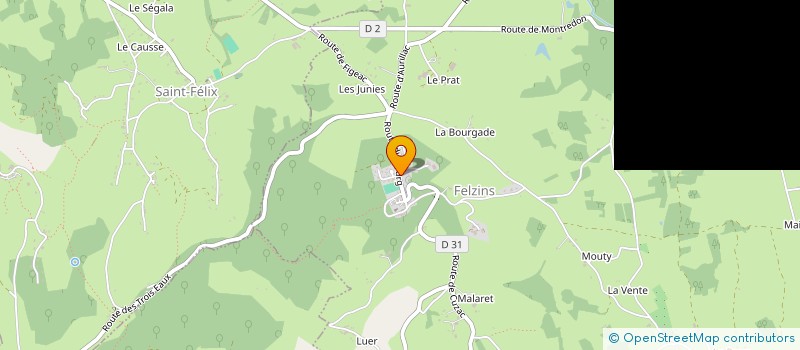 localisation de l'entreprise MADAME MANUELLA LEVRIER  CUZAC