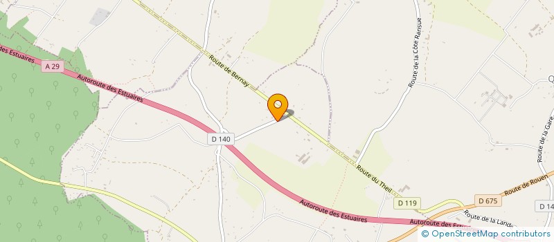 localisation de l'entreprise MADAME MANUELLA MARAIS  SAINT BENOIT D'HEBERTOT