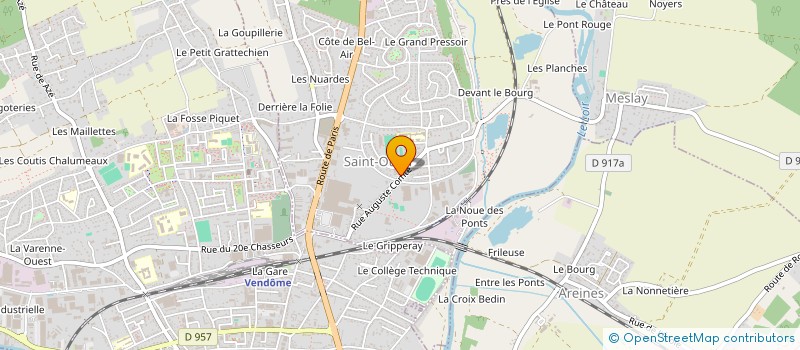 localisation de l'entreprise MADAME MANUELLA MEUNIER à SAINT-OUEN