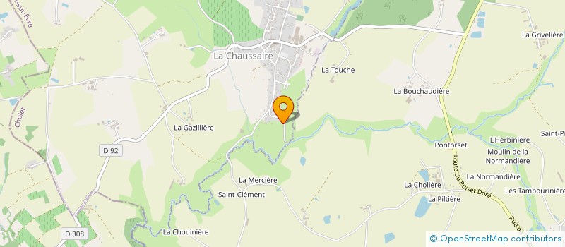 localisation de l'entreprise MADAME MANUELLA MOREAU à MONTREVAULT-SUR-EVRE