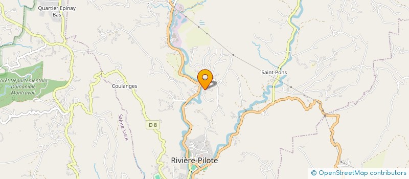 localisation de l'entreprise MADAME MANUELLA MORELLON  RIVIERE-PILOTE