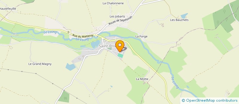 localisation de l'entreprise MADAME MANUELLA ROBERT à SAINT-PRIVE