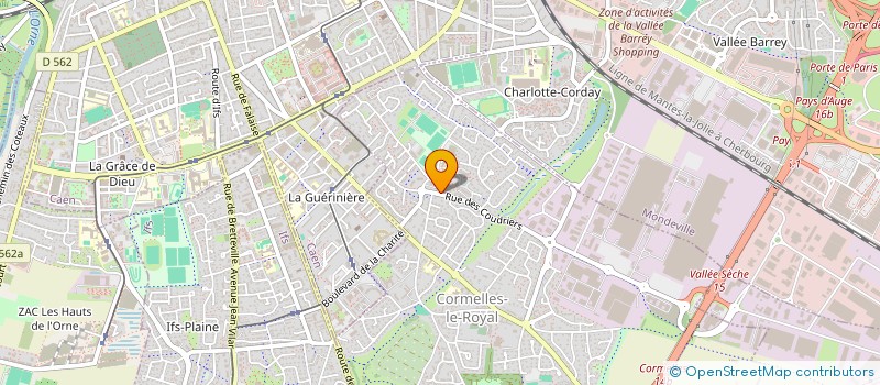 localisation de l'entreprise MADAME MANUELLA ROUSSEAU  CORMELLES-LE-ROYAL