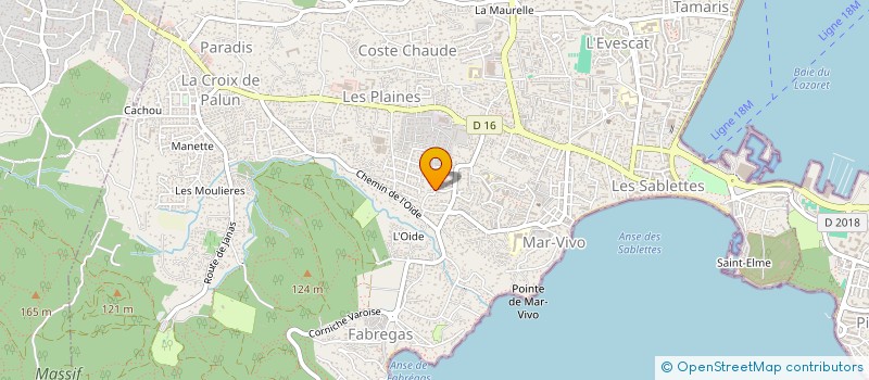 localisation de l'entreprise MADAME MANUELLA SANTIAGO à LA SEYNE-SUR-MER