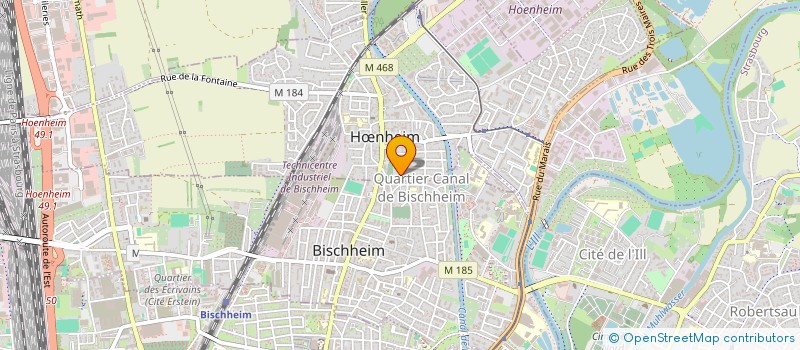 localisation de l'entreprise MADAME MANUELLA SAUTEREAU  HNHEIM