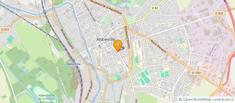 localisation de l'entreprise MADAME MANUELLA TROTIER  ABBEVILLE