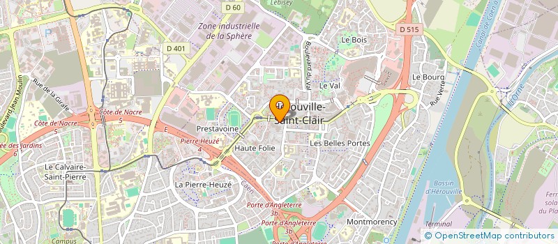 localisation de l'entreprise MADAME MANUELLA VALCADA à HEROUVILLE SAINT CLAIR