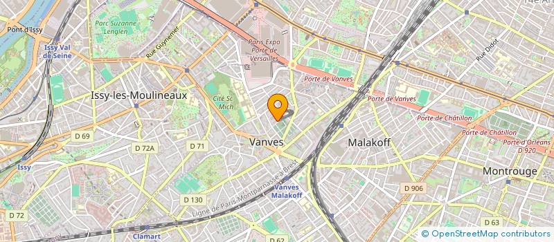 localisation de l'entreprise MADAME MANUELLE AYDJIAN  VANVES