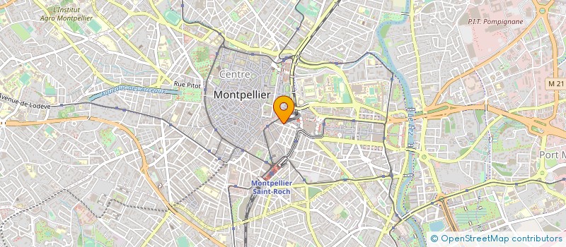 localisation de l'entreprise MADAME MANUELLE DE MERCOYROL à MONTPELLIER