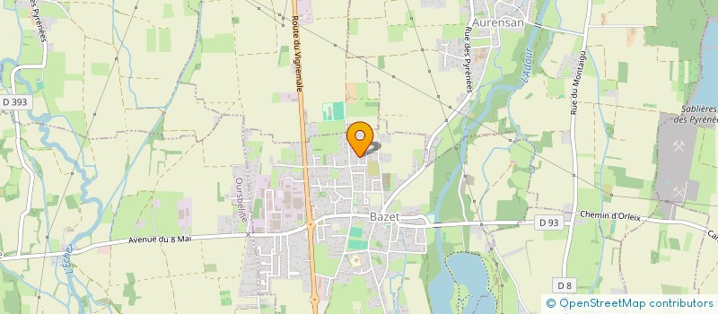 localisation de l'entreprise MADAME MANUELLE HATCHONDO  BAZET