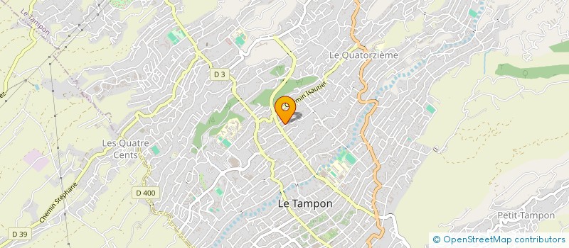 localisation de l'entreprise MADAME MANUELLE HOARAU à LE TAMPON