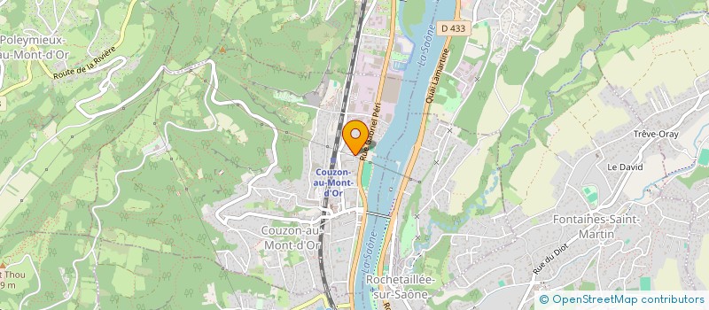 localisation de l'entreprise MADAME MANUELLE KERHARDY  COUZON-AU-MONT-D'OR