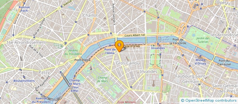 localisation de l'entreprise MADAME MANUELLE MARIE GAILLARDE à PARIS