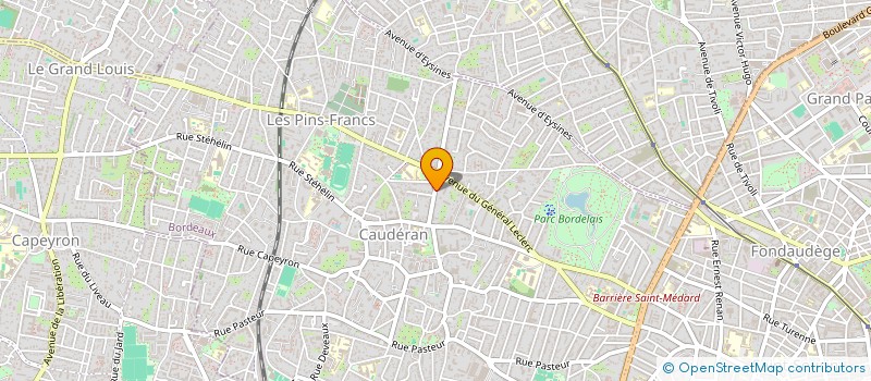 localisation de l'entreprise MADAME MANUELLE MENAGER  BORDEAUX