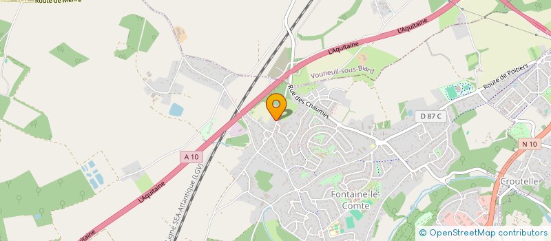 localisation de l'entreprise MADAME MANUELLE RIVON  LIGUGE