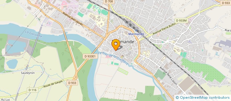 localisation de l'entreprise MADAME MANUELLE ROUY à MARMANDE