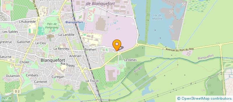 localisation de l'entreprise MADAME MANUREVA GOUGELET  BLANQUEFORT