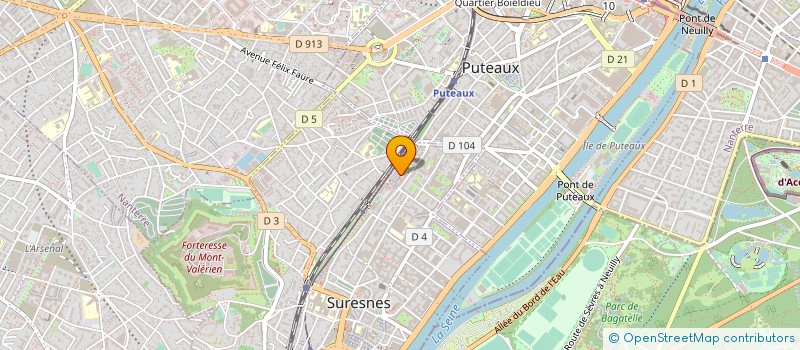 localisation de l'entreprise MADAME MAOMAO FENG à SURESNES