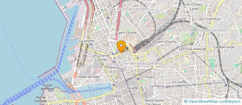 localisation de l'entreprise MADAME MAONI DIOP  MARSEILLE