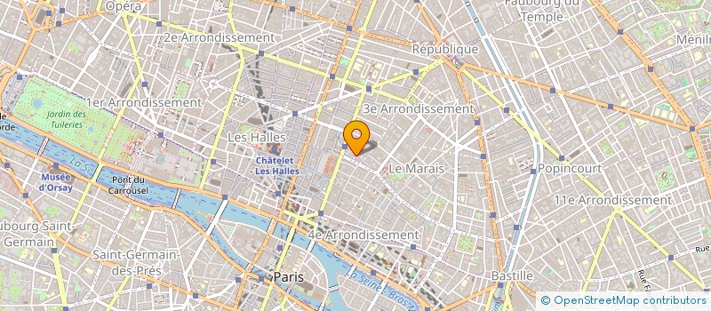 localisation de l'entreprise MADAME MAORA CERRONE  PARIS