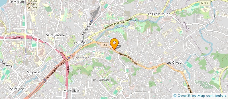 localisation de l'entreprise MADAME MAOUAHEB HADJ-SALAH  MARSEILLE