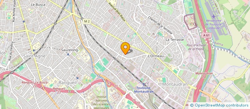 localisation de l'entreprise MADAME MAR A ESTER HABAS CASTRO à TOULOUSE