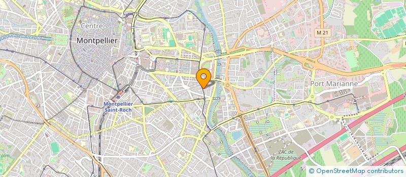 localisation de l'entreprise MADAME MARA ALONSO à MONTPELLIER