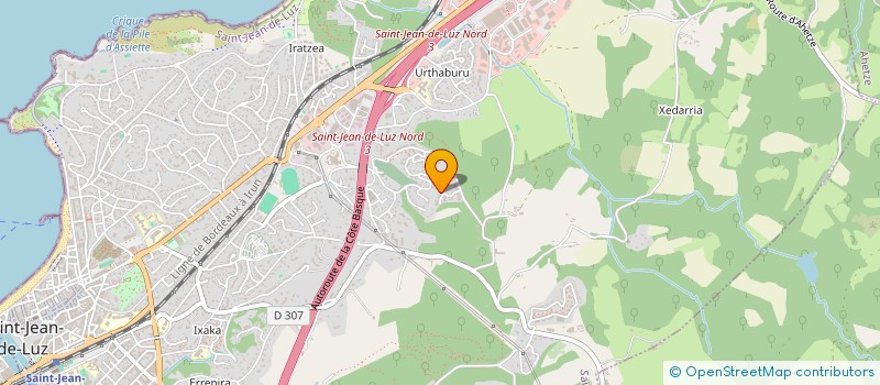 localisation de l'entreprise MADAME MARA CARUSO à SAINT-JEAN-DE-LUZ