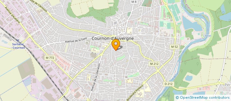 localisation de l'entreprise MADAME MARA CIMAROSTI à COURNON-D'AUVERGNE