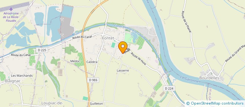 localisation de l'entreprise MADAME MARA MARTIN RAMOS  FONTET