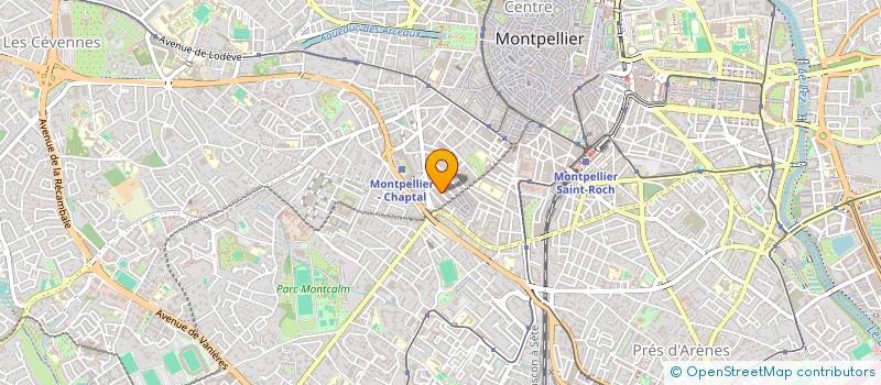 localisation de l'entreprise MADAME MARA MARTINA à MONTPELLIER