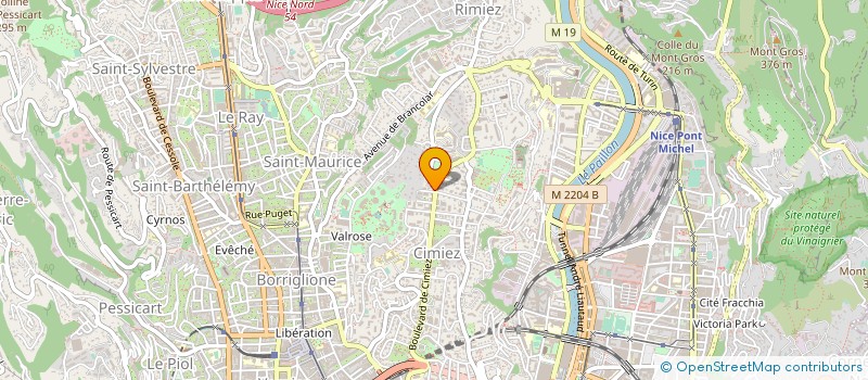localisation de l'entreprise MADAME MARA MIOZZI à NICE