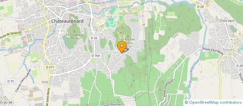 localisation de l'entreprise MADAME MARA SHANTALA PITRAS  CHATEAURENARD