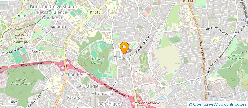 localisation de l'entreprise MADAME MARA SHTEREVA  TALENCE