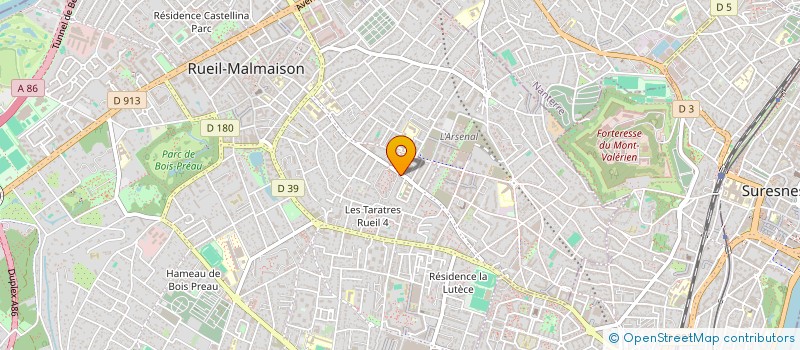 localisation de l'entreprise MADAME MARA URCAN à RUEIL MALMAISON