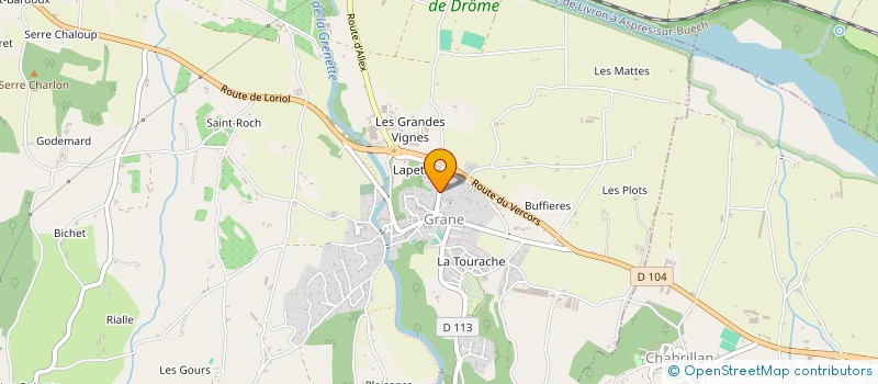 localisation de l'entreprise MADAME MARA WORNAN  GRANE