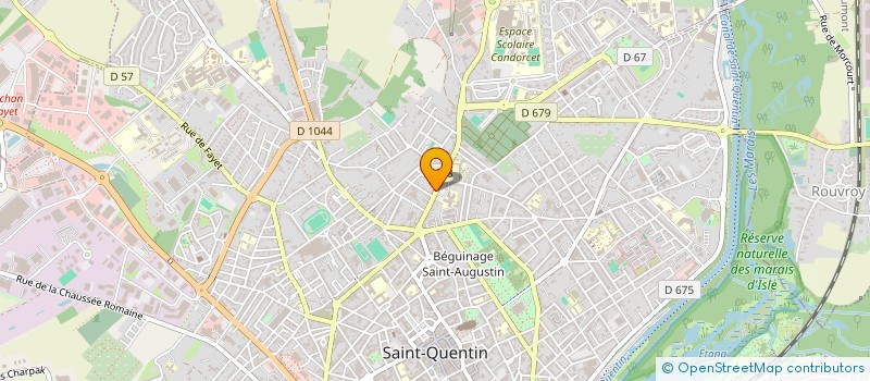 localisation de l'entreprise MADAME MARA ZAMPOLINI à SAINT-QUENTIN