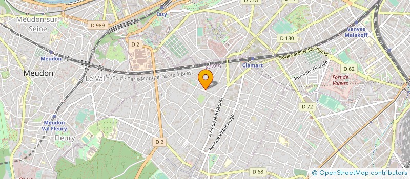 localisation de l'entreprise MADAME MARAL BAYANDOURIAN à CLAMART