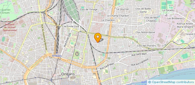 localisation de l'entreprise MADAME MARAMOU KONATE à ORLEANS
