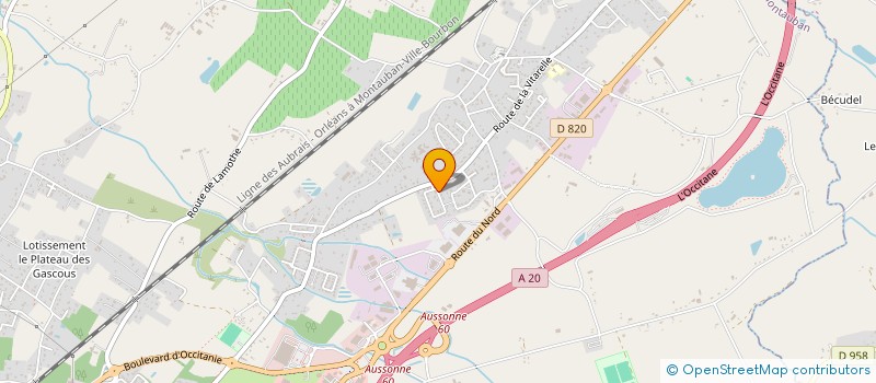 localisation de l'entreprise MADAME MARBELLA HORIDA  MONTAUBAN