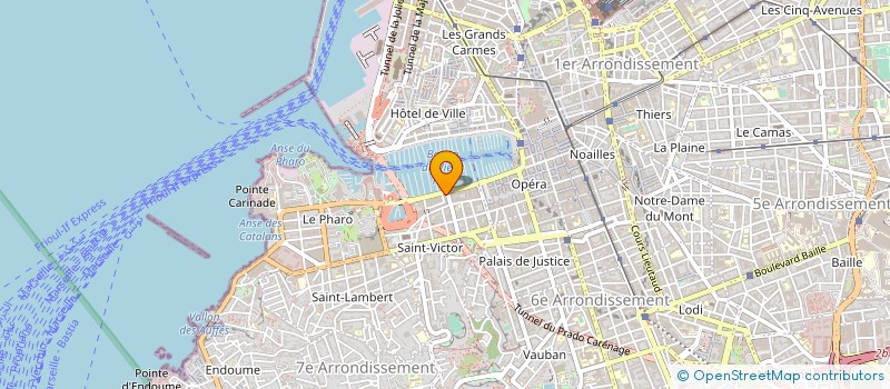 localisation de l'entreprise MADAME MARC NADAL à MARSEILLE