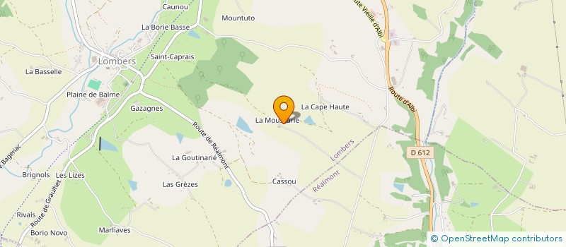 localisation de l'entreprise MADAME MARCEL BERNAT  TERRE-DE-BANCALIE